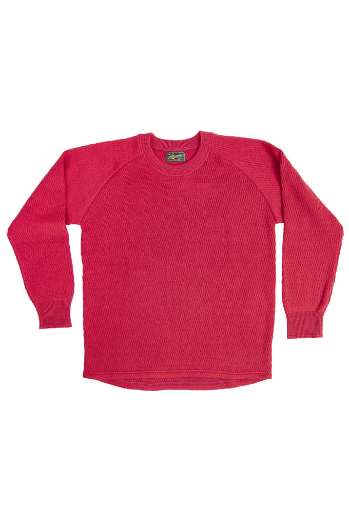 Stevenson Absolutely Amazing Merino Wool Thermal Shirt - Red - Image 3